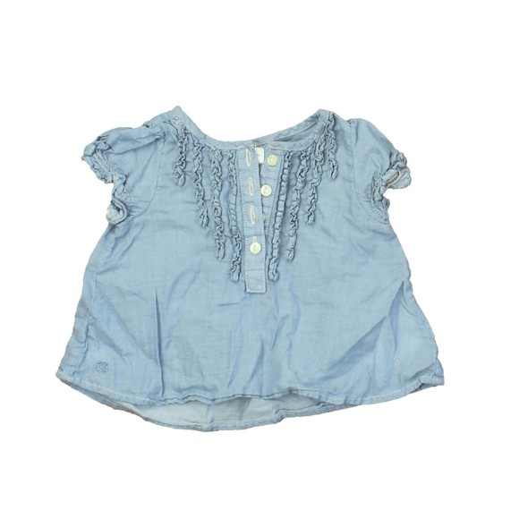 Ralph Lauren Other - Ralph Lauren Girls Blue Blouse size: 3 Months